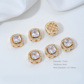 14K Gold Plated Spacer Beads