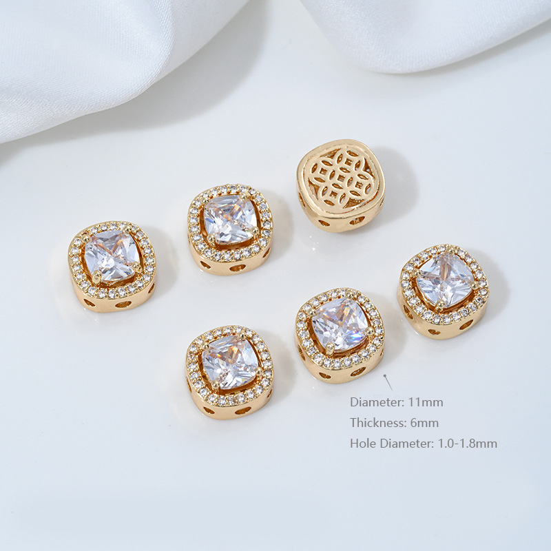 14K Gold Plated Spacer Beads