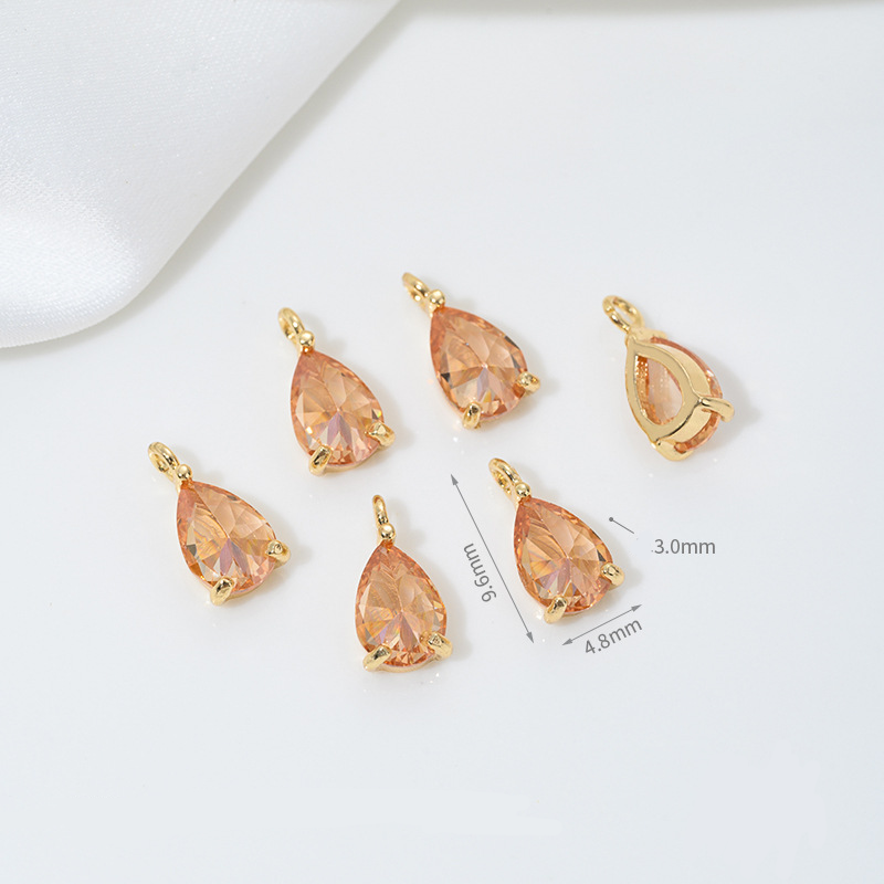 Zircon Water Drop Pendant