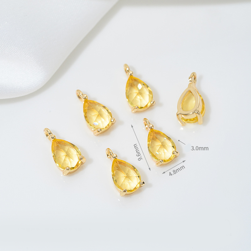 Zircon Water Drop Pendant