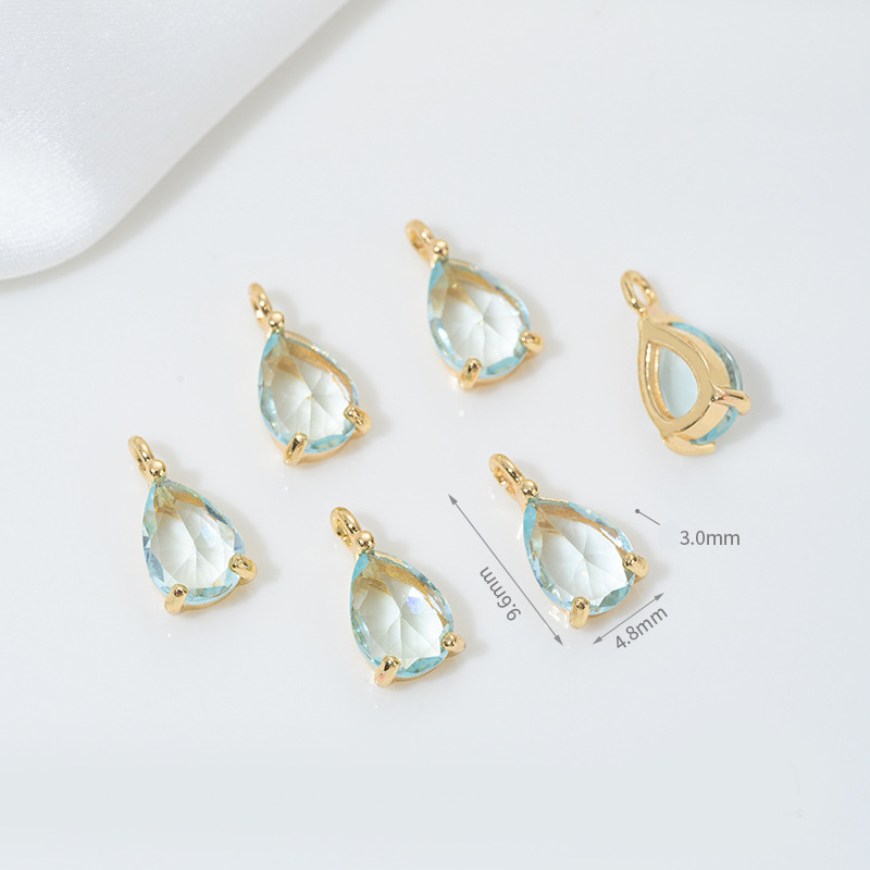 Zircon Water Drop Pendant