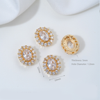 14K Gold Plated Spacer Beads
