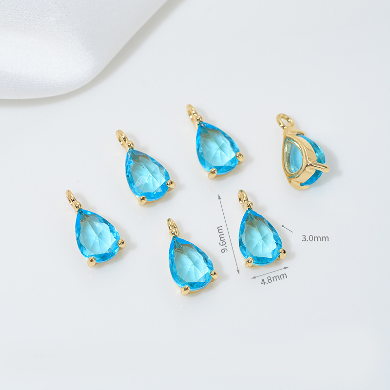Zircon Water Drop Pendant