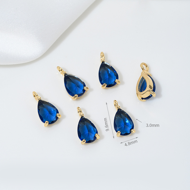 Zircon Water Drop Pendant