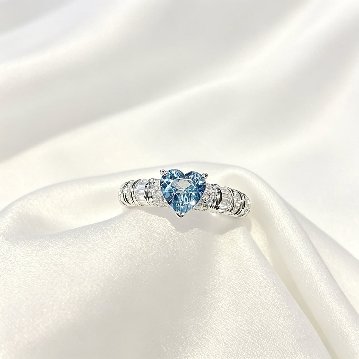 Ocean Heart Ring