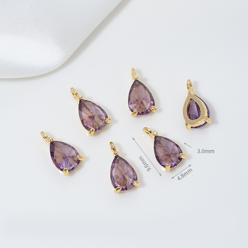 Zircon Water Drop Pendant