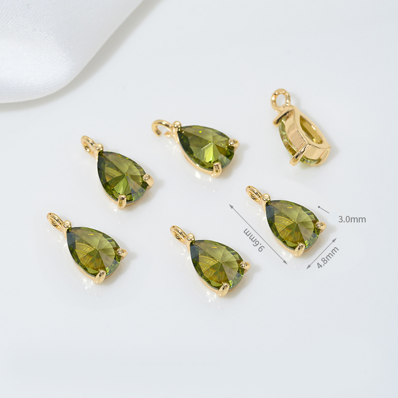 Zircon Water Drop Pendant