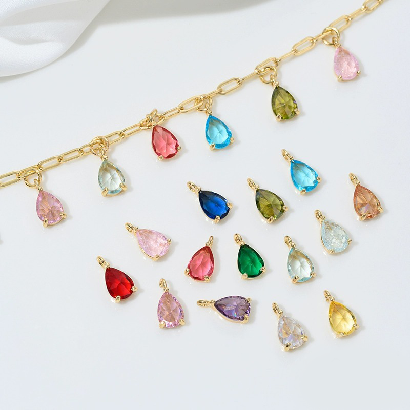 Zircon Water Drop Pendant