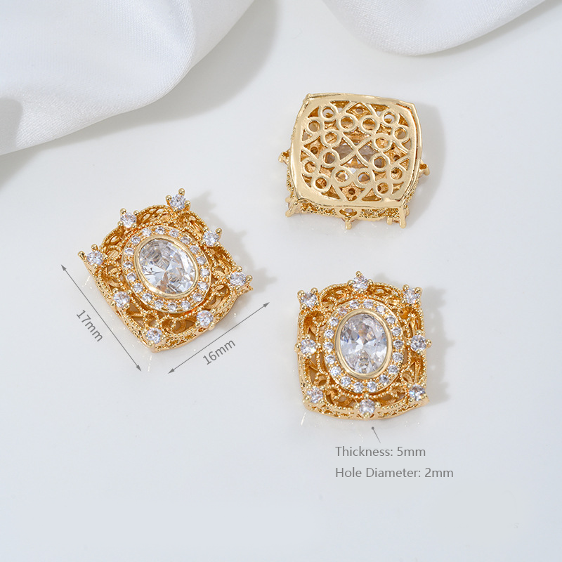 14K Gold Plated Spacer Beads
