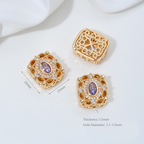 14K Gold Plated Spacer Beads