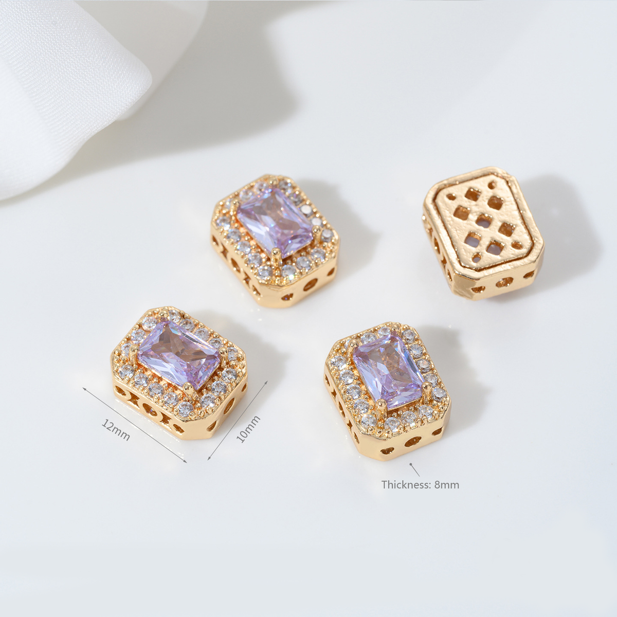 14K Gold Plated Spacer Beads