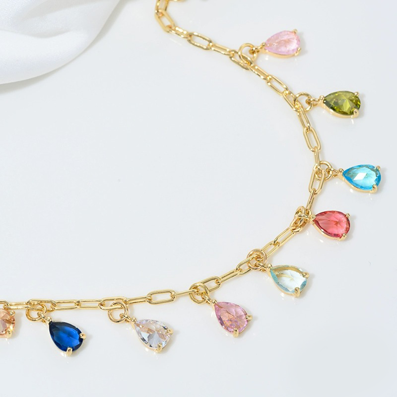 Zircon Water Drop Pendant