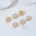 14K Gold Plated Spacer Beads