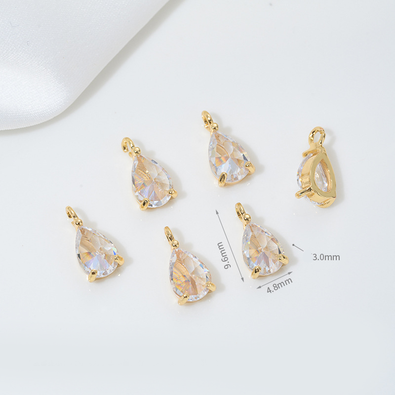 Zircon Water Drop Pendant