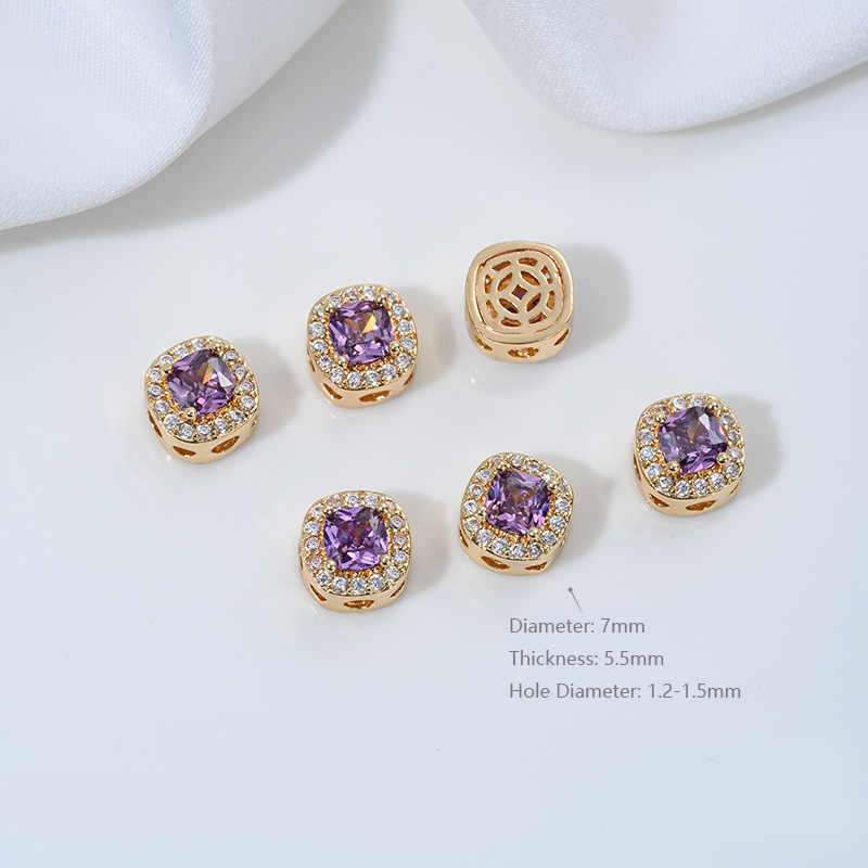 14K Gold Plated Spacer Beads