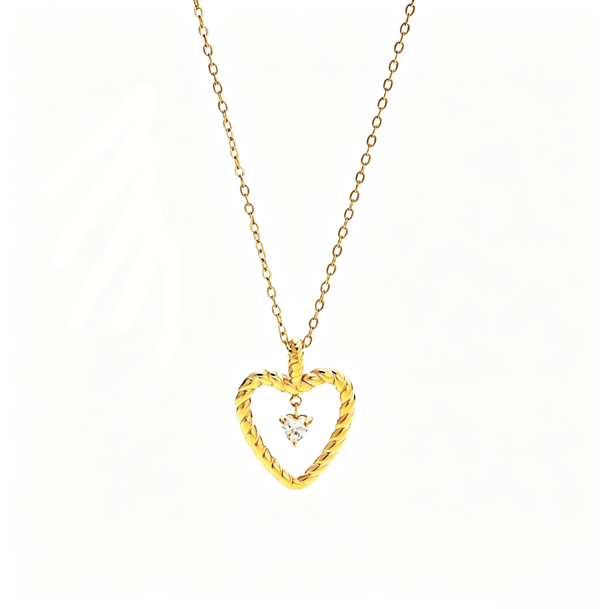 Interlocking Hearts Necklace