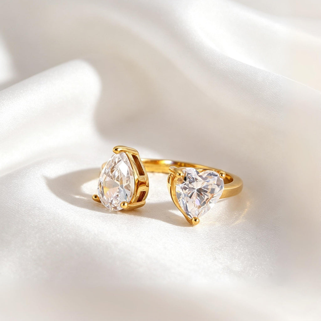 Water Drop Heart Set